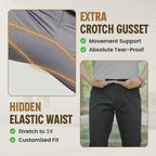 GlideActive - Ultra-Stretch Comfort Casual Pants