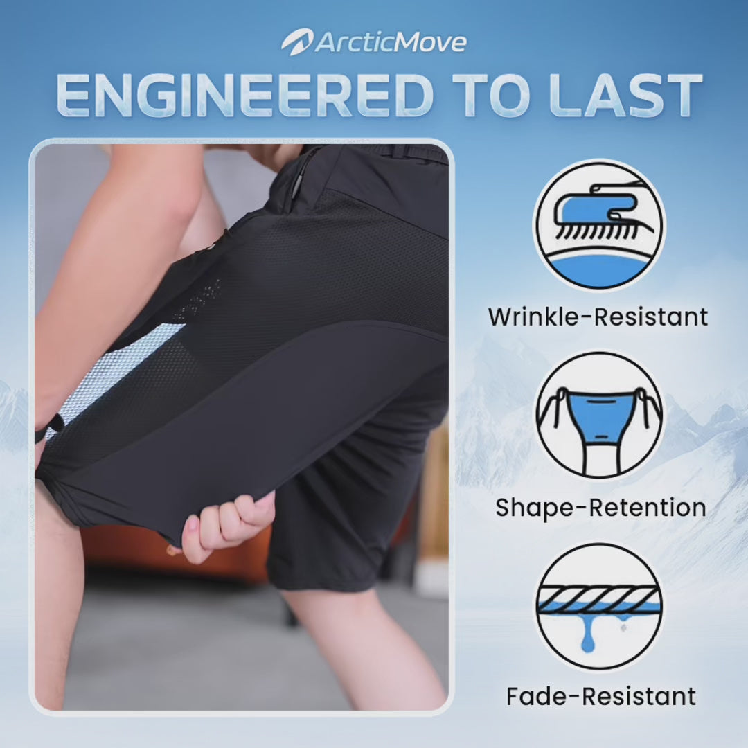 Pure™  ArcticMove - Ultra-Breathable Ice Silk Stretch Shorts