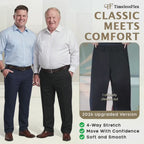 Pure TimelessFlex – Klassische Straight-Fit-Hose mit 4-Wege-Stretch