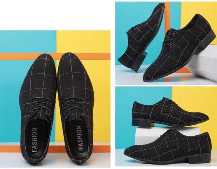 Men's Barone Lace-Up Shoes - Pure - PURECLO