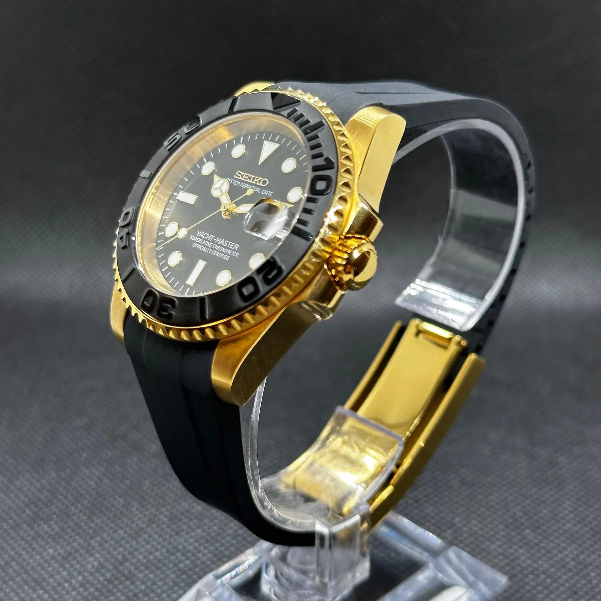 WATCH MOD YACHT | GOLD BLACK
