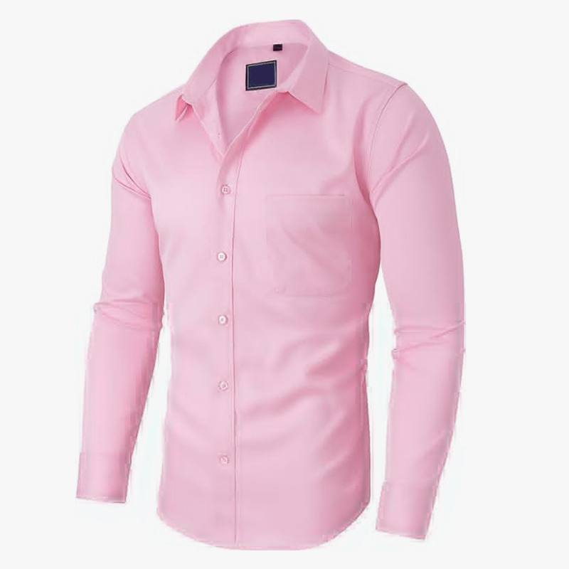 🔥Hot Sale🔥Solid-Color Long-Sleeve Shirt (50% OFF) - PURECLO