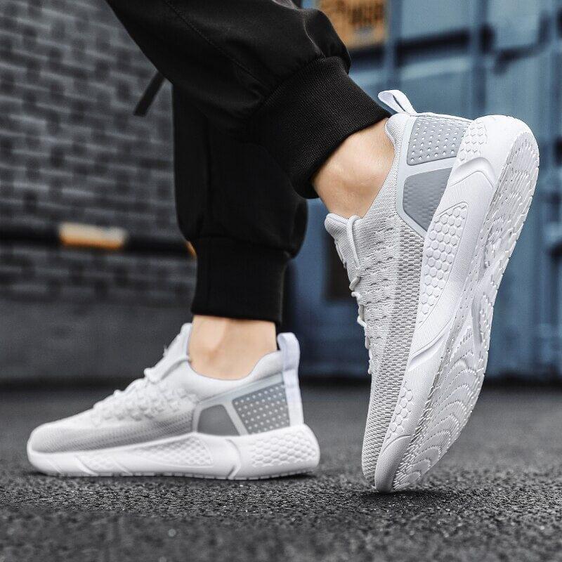 Minimalistic Men's Casual Sneakers - Pure - PURECLO