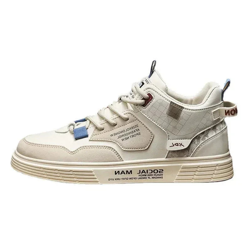 Men's Casual Sneakers New Social Man - Pure