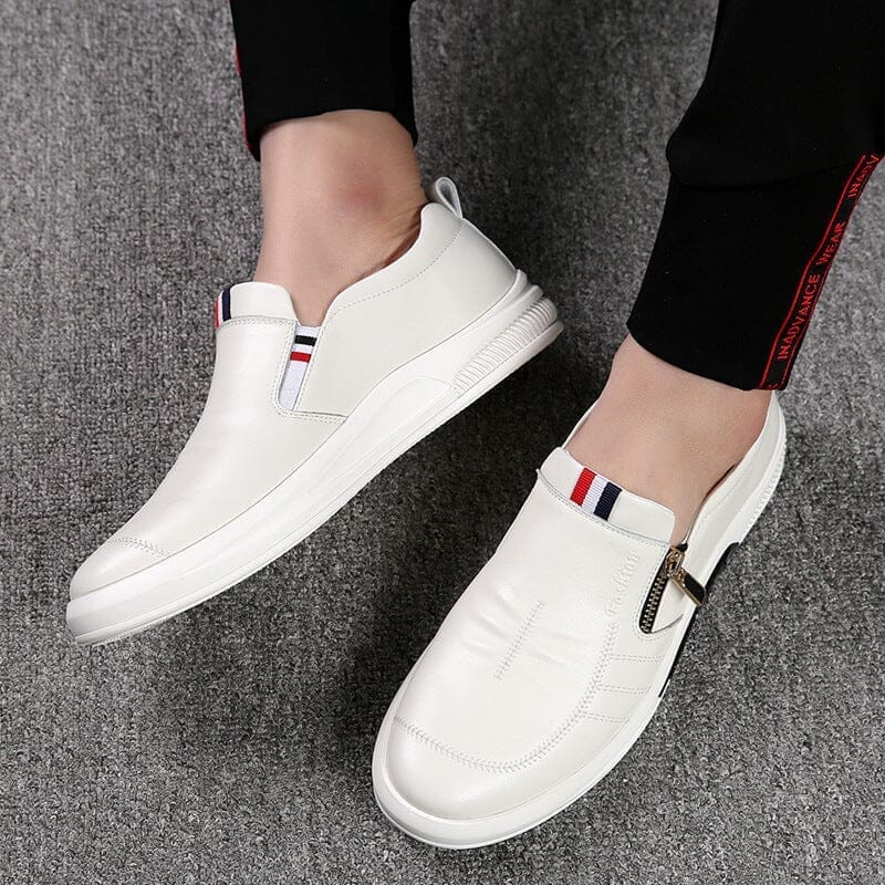 Ultra Comfortable Men's Slip-On Sneakers + Gift - Pure