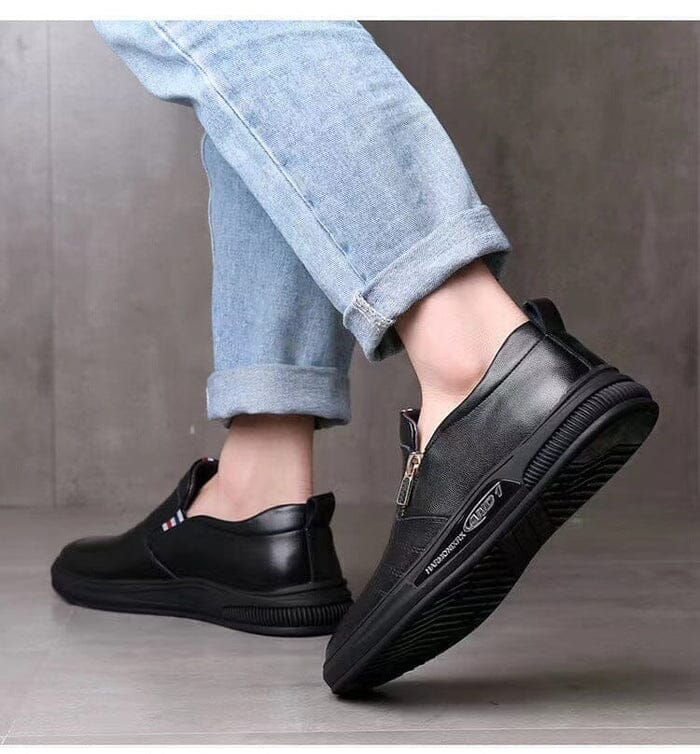 Ultra Comfortable Men's Slip-On Sneakers + Gift - Pure