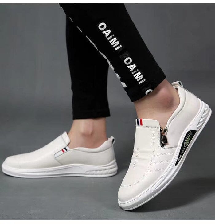 Ultra Comfortable Men's Slip-On Sneakers + Gift - Pure