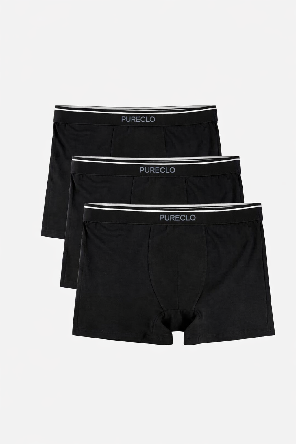 PURE - 3-Pack Premium Cotton Boxer Briefs