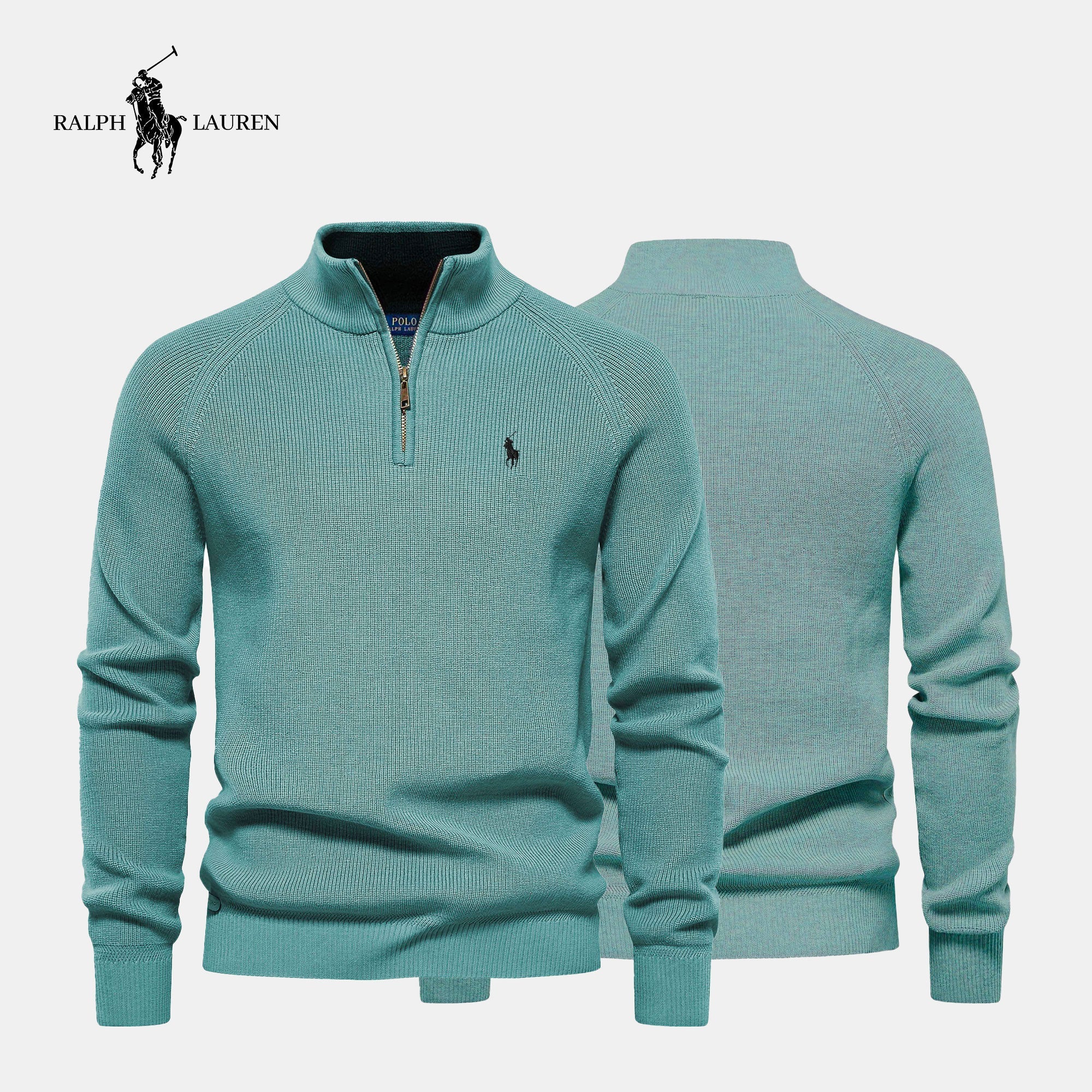 Pull Col Zippé R&L (DÉSTOCKAGE) - PURECLO