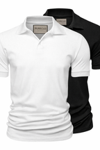 PURE - 2-Pack Pima Cotton Piqué Polos