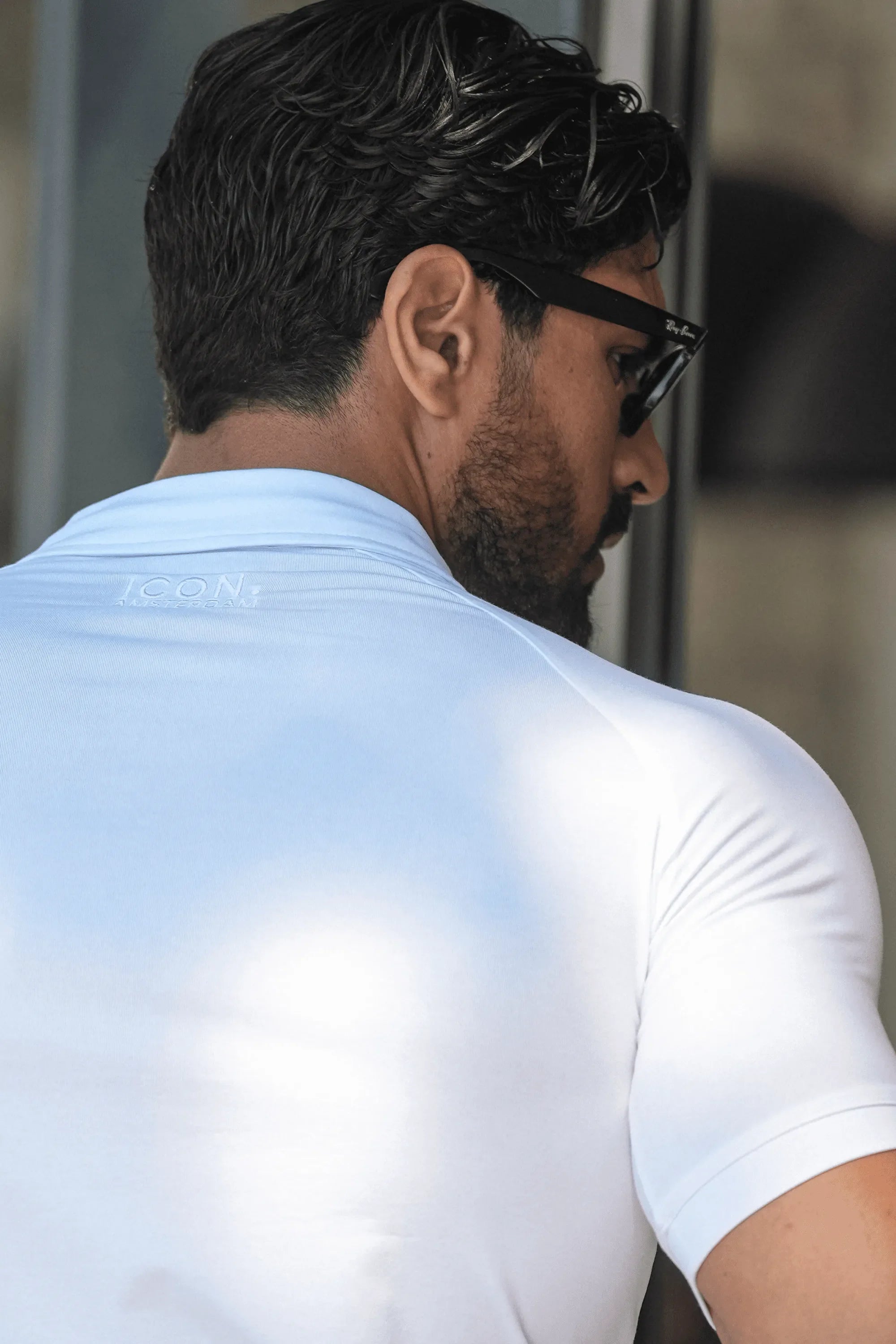 THE MUSCLE BUTTON POLO - PURECLO